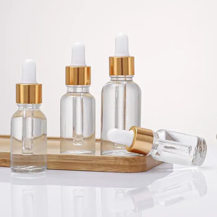 Bouteilles compte-gouttes 5ml 10ml 15ml 20ml 30ml 50ml 100ml