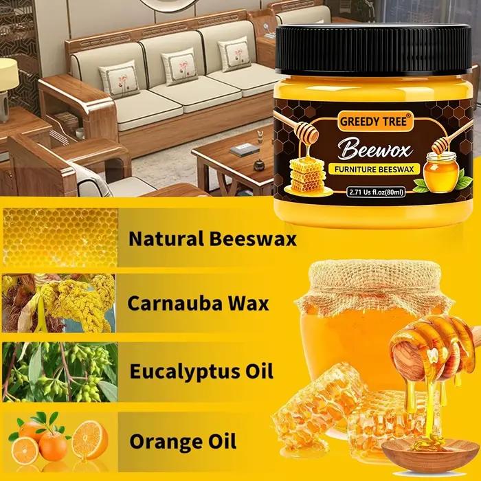 Cire d'abeille en bois véritable