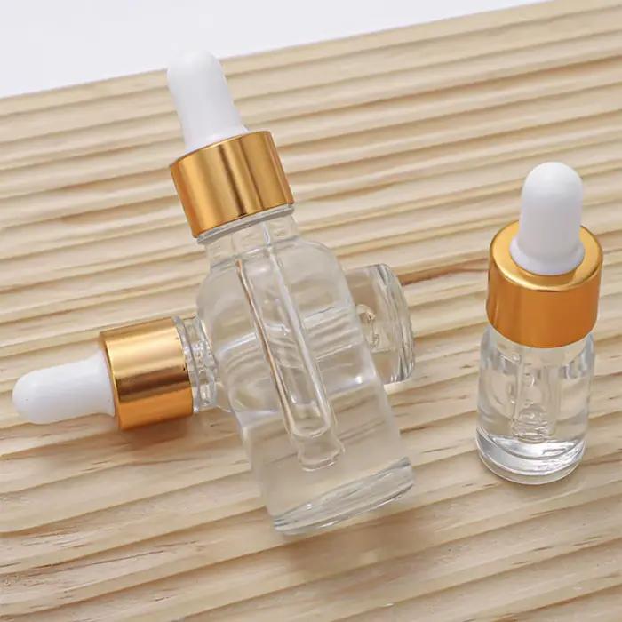 Bouteilles compte-gouttes 5ml 10ml 15ml 20ml 30ml 50ml 100ml