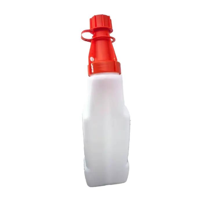 Bouteille de mélange d'huile, essence et de carburant, 1l, 2 temps, conteneur de réservoir, équipement électrique extérieur, pièces de tronçonneuse, accessoires