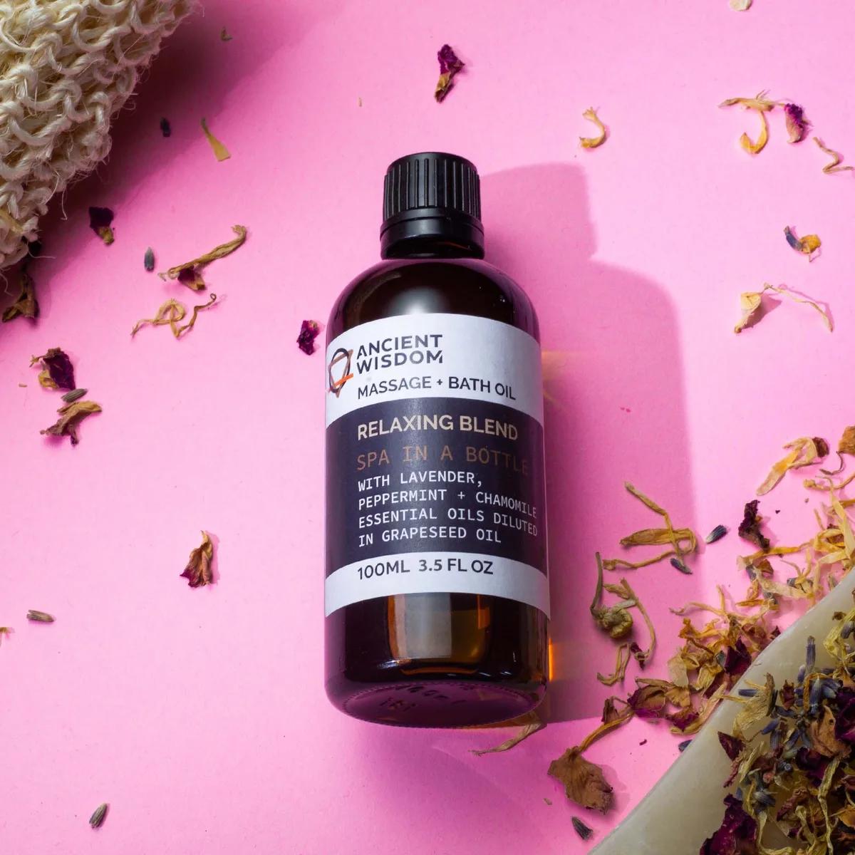 Peppermint Fresh Massage Oil - 100ml