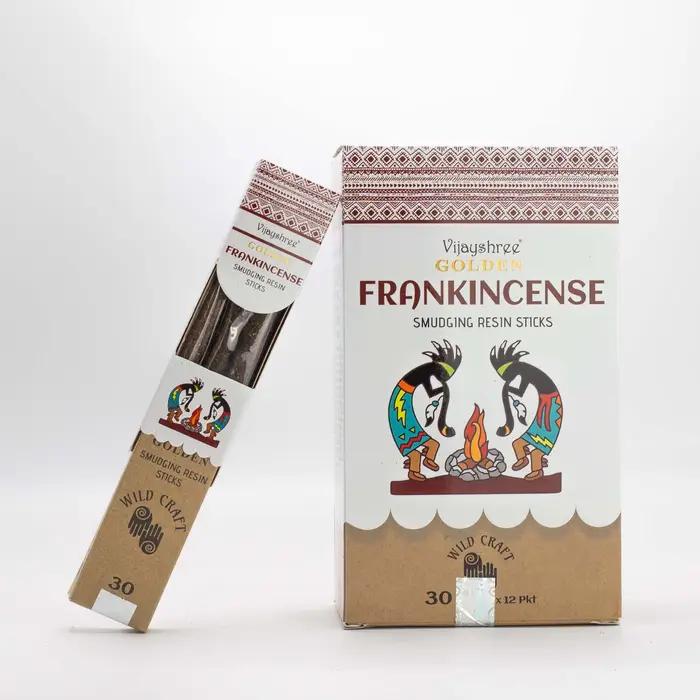 30g Golden Frankincense Smudging Resin Sticks (6s)